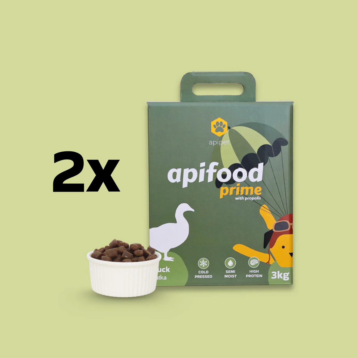 Apifood Prime Patka - 2x3 kg