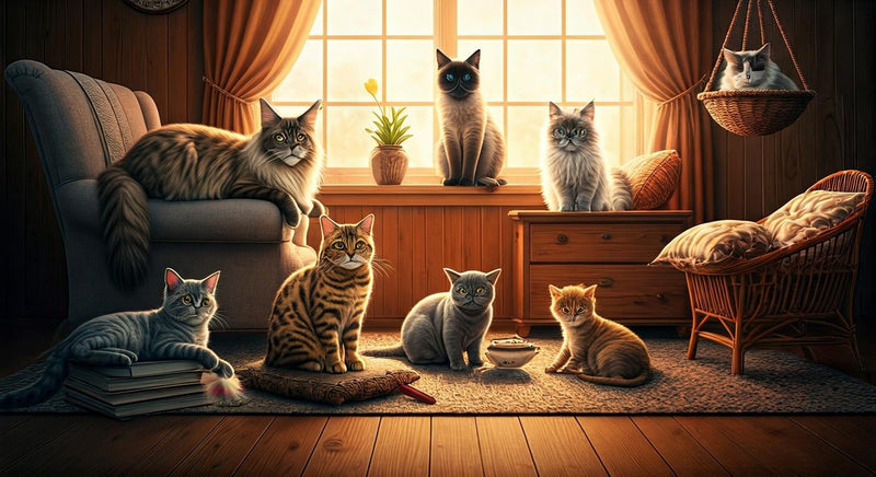 Top 10 najpopularnijih pasmina mačaka i kako odabrati pravu