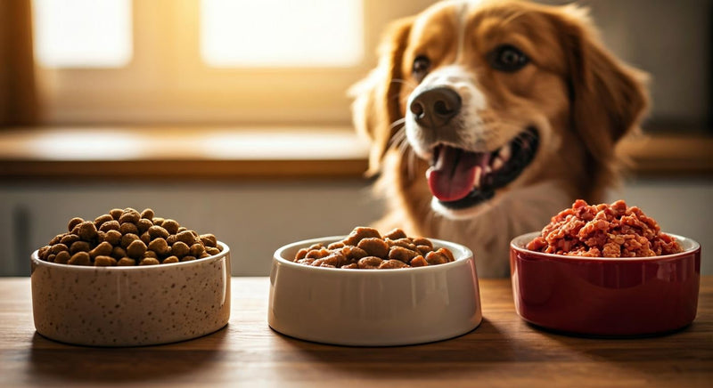 Suha, mokra ili polumokra hrana: koja je najbolja za vašeg psa?
