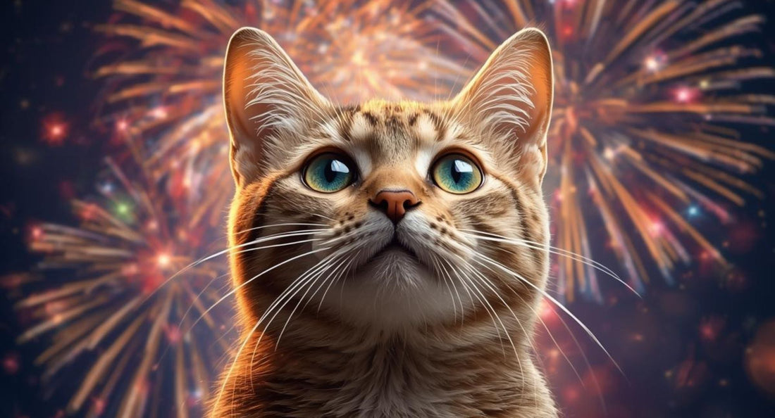 mačka vatromet petarde