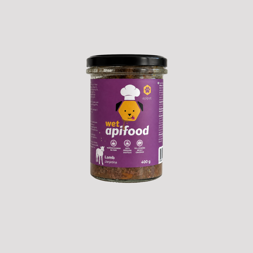 ApiFood Wet Janjetina 400 g staklenka