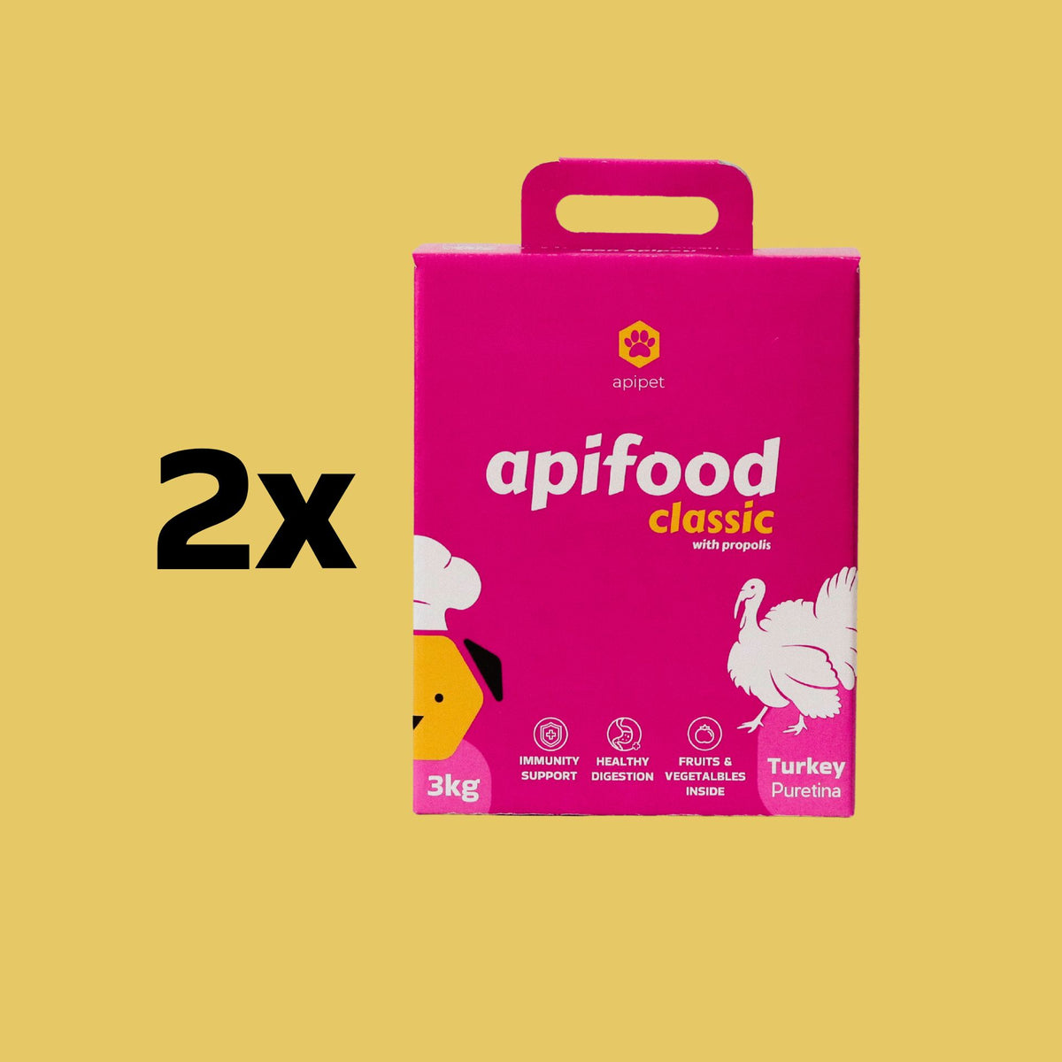 Apifood Vital Puretina - 2x3 kg
